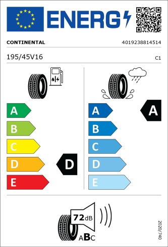 CONTINENTAL ECO CONTACT 5