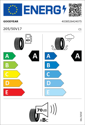 GOODYEAR EFFGRIP PERF 2