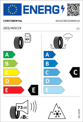 CONTINENTAL WINTER CONT TS830P