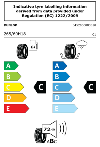 DUNLOP GRANDTREK AT22